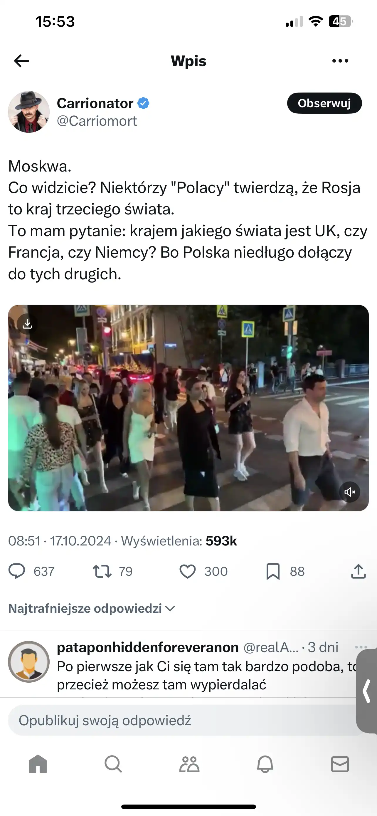 Carrioner to Ruska onuca