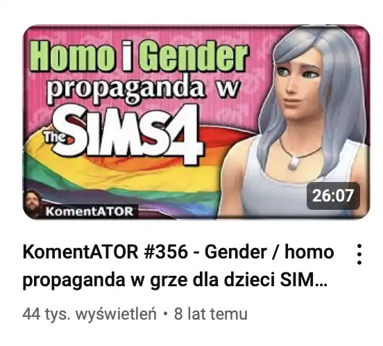 Ator atagonizuje na osoby nieheteronormatywne