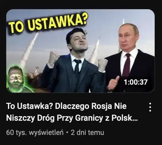 Miniaturki z manipulacyjnym pytaniem