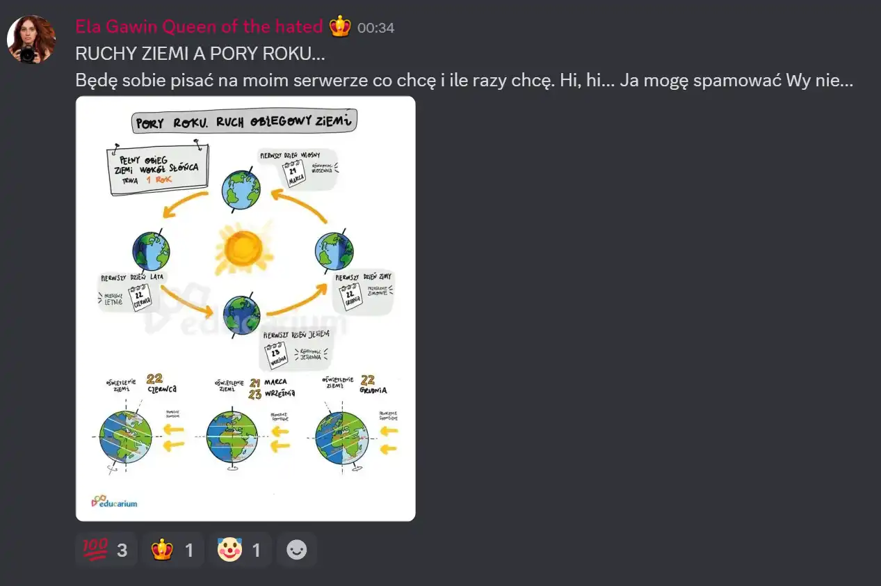 Ela Gawin uczy astronomii