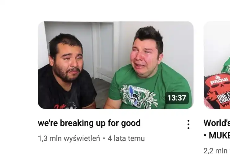 Nikocado Avocado i Orin Home płaczą na miniaturce