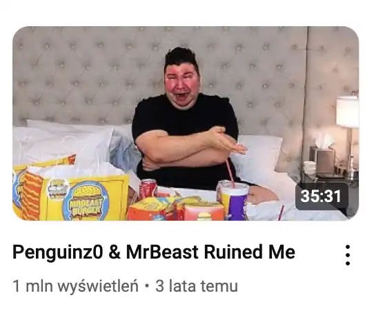 Nikocado Avocado - płacze z czerwoną twarzą